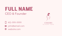 Nude Woman Body Business Card Image Preview