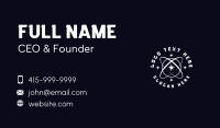 Cosmic Star Orbit Business Card Image Preview