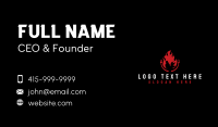 Grill Chicken Restaurant Business Card Preview