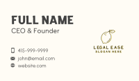 Fresh Natural Lemon Business Card Image Preview