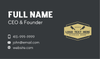 Kitchen Butcher Signage Business Card Image Preview
