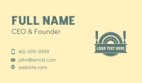 Chisel Circular Saw Carpentry Business Card Image Preview