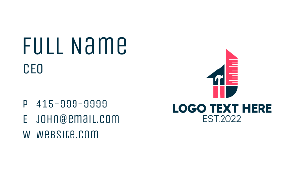 Home Repair Property  Business Card Design Image Preview