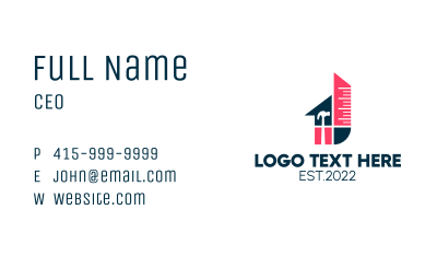 Home Repair Property  Business Card Image Preview
