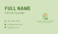 Natural Fields Sunset Business Card Image Preview