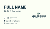 Forward Logistics Wordmark Business Card Image Preview