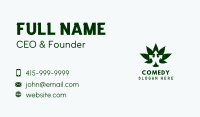 Green Arrow Marijuana Business Card Image Preview