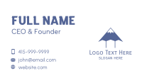Blue Mountain Pen Business Card Design