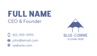 Blue Mountain Pen Business Card Image Preview