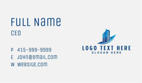 Building City Real Estate Business Card Design Image Preview