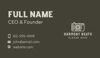 Photography Camera Shutter Business Card Image Preview