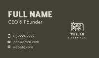 Photography Camera Shutter Business Card Image Preview