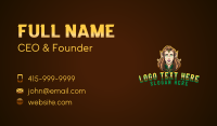 Female Elf Gaming Business Card Preview