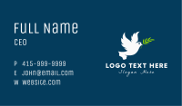 Flying Dove Peace  Business Card Image Preview