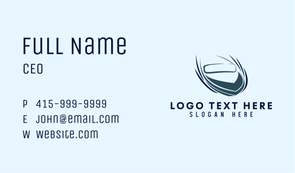 Marine Cruise Yacht Business Card Design Image Preview