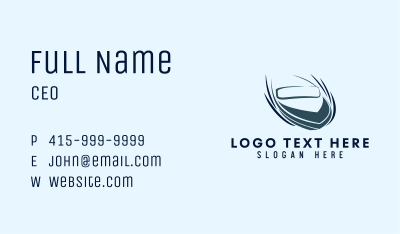 Marine Cruise Yacht Business Card Image Preview