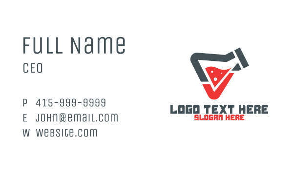 Lab Check Business Card Design Image Preview