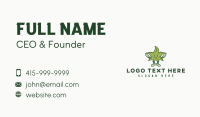 Hemp Marijuana Leaf Business Card Image Preview