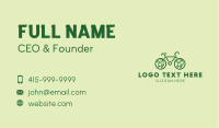 Eco Friendly Bicycle Business Card Image Preview