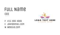 Kid Learning Book Business Card Image Preview