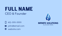 Hand Sanitizer Droplet Business Card Image Preview