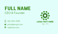 Eco-Friendly Flower Business Card Image Preview