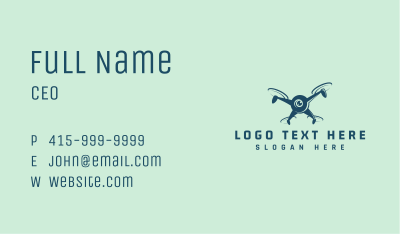 Photography Hobby Drone  Business Card Image Preview