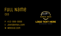 Pickup Truck Badge Business Card Image Preview