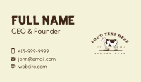 Cow Livestock Farm Business Card Preview