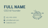 Ramen Bowl Restaurant Business Card Image Preview