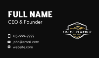 Car Detailing Shield Business Card Image Preview