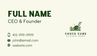 Lawn Mower Garden Business Card Image Preview