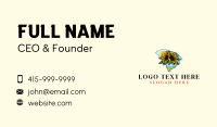 Tidy Tips Flower South Carolina Business Card Design