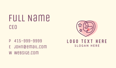 Child Heart Daycare Business Card