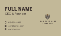 Torch Fountain Pen Business Card Design