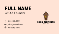 Coffee Bean Realty House Business Card Preview