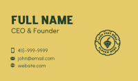 Hops Microbrew Beer Business Card Preview