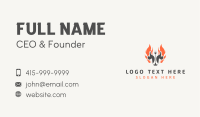 Beef BBQ Roasting Business Card Image Preview