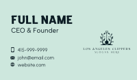 Gardener Shovel Landscaping Business Card Design