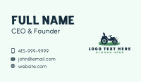 Lawn Mower Yard Equipment Business Card Design