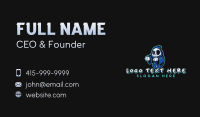 Ghost Skull Cartoon Business Card Image Preview