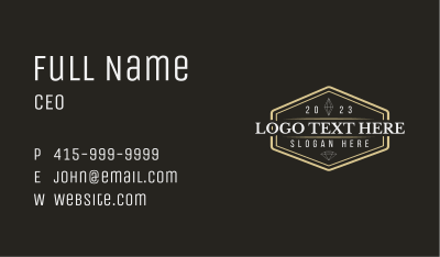 Luxury Jeweler Crystal Business Card Image Preview