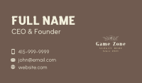 Floral Luxury Wordmark Business Card Image Preview
