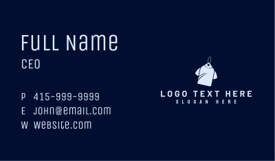 Shirt Clothing Tag Business Card Image Preview