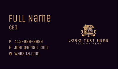 Victorian Heritage House  Business Card Image Preview