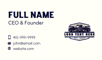 Truck Cargo Fleet Business Card Preview