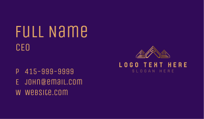 Roof Deluxe Builder  Business Card Image Preview