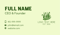 Green Lawn Maintenance  Business Card Image Preview