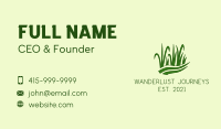 Green Lawn Maintenance  Business Card Image Preview
