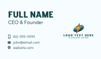 Electricity Power Bolt Business Card Design